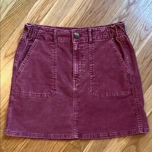 American Eagle Corduroy Mini Skirt